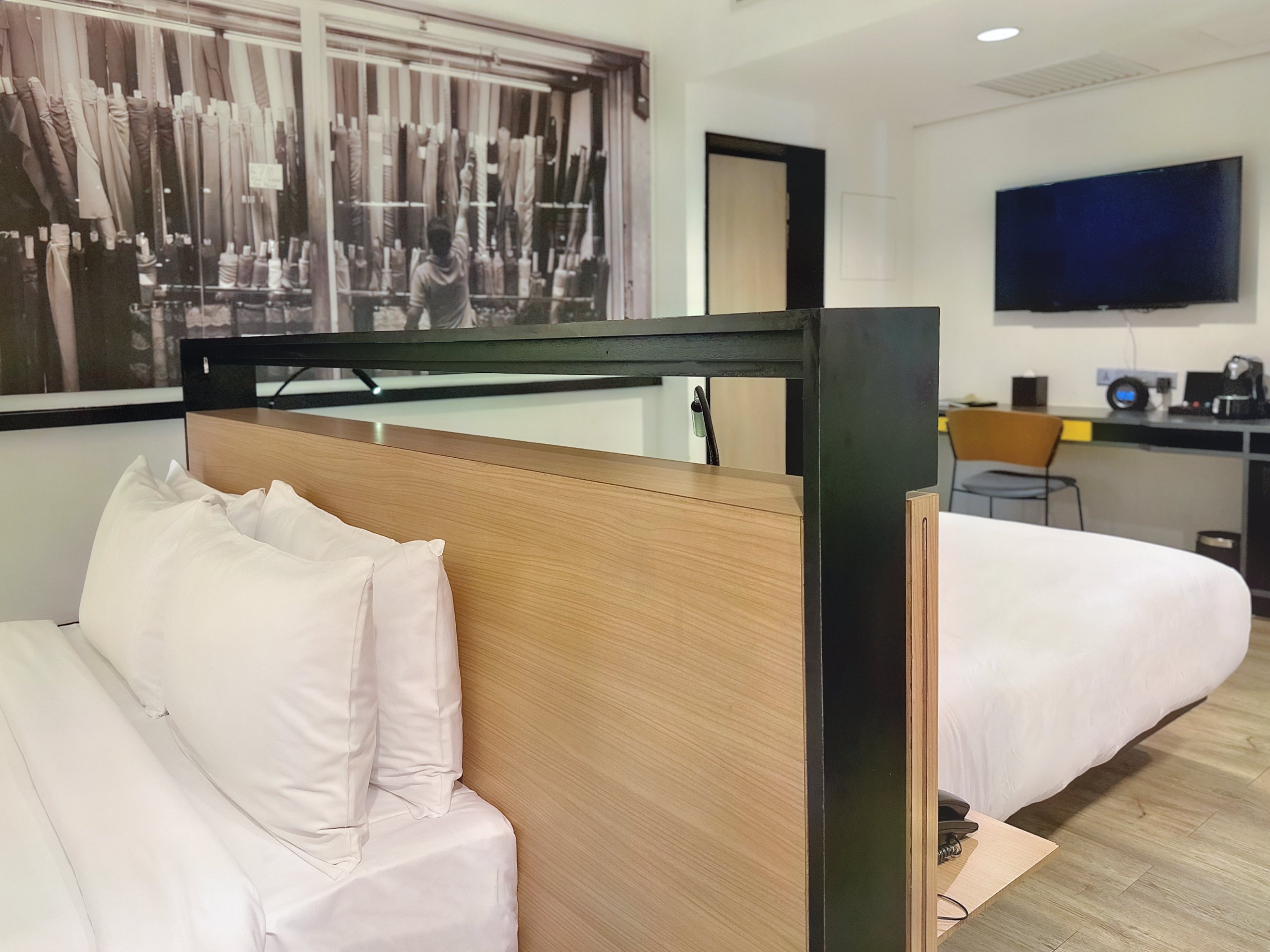 Family room with night view Family room with night view at KL Journal Hotel